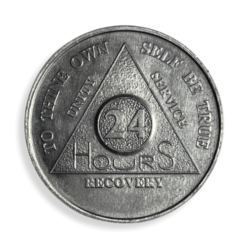 Aluminum AA Meeting Coins