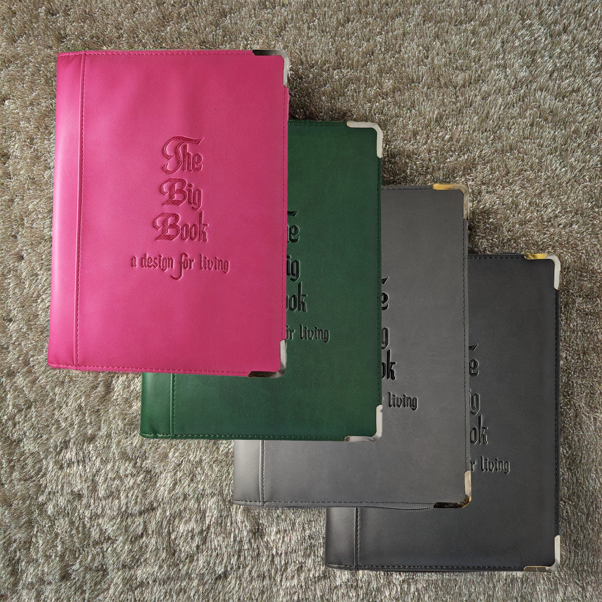 Alcoholics Anonymous Big Book Cover With Zipper – What An Order
