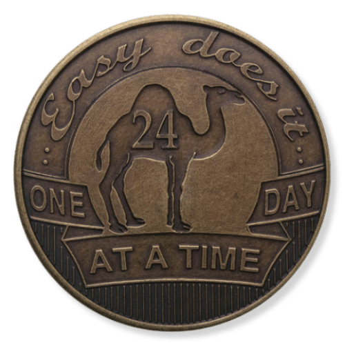 Easy Does It Camel Bronze AA Chip