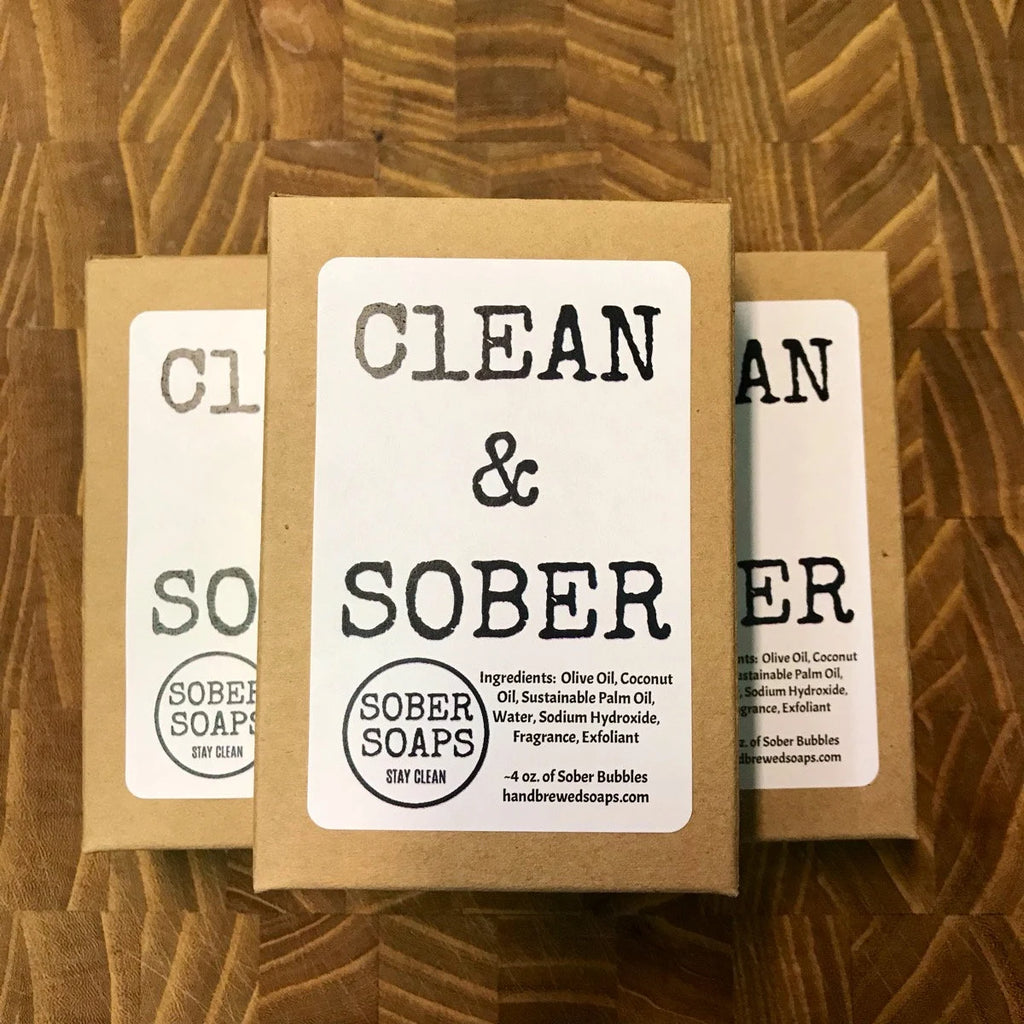 Sobriety Soap Bar - Clean & Sober Soap, Stay Clean