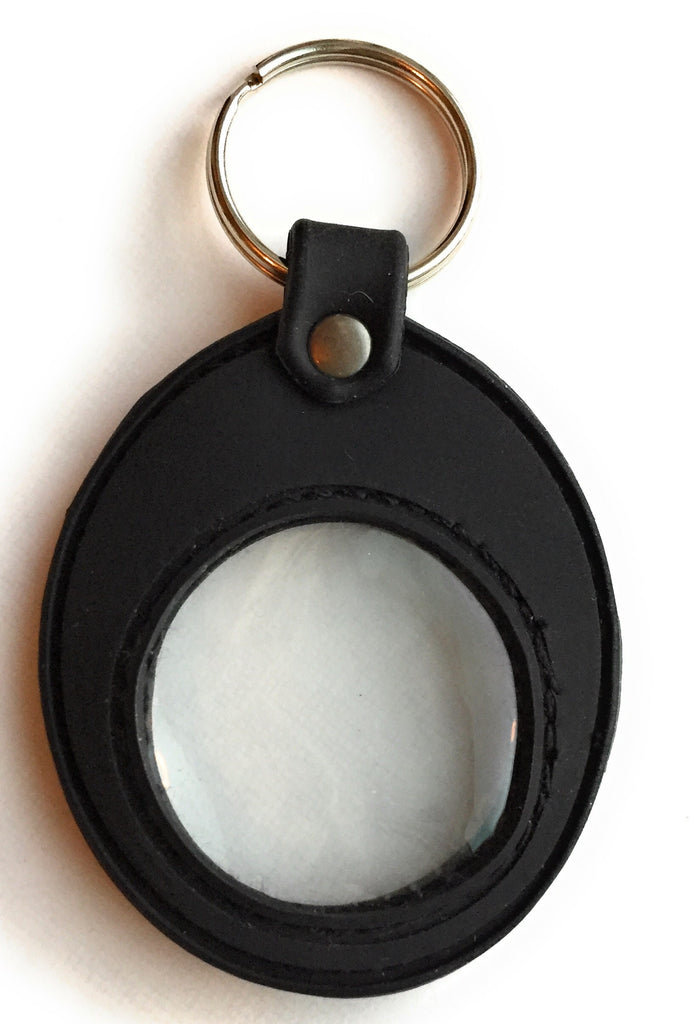 Black Soft Silicone Universal AA/NA Medallion Coin Holder Keychain